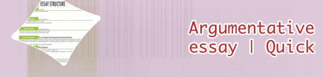 5 paragraph argumentative essay