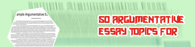Academic argument essay