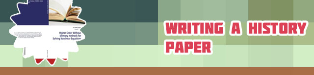 Good thesis for history paper