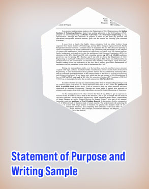Graduate statement of purpose format