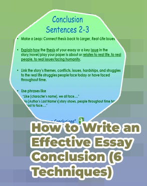 How to make a conclusion in essay