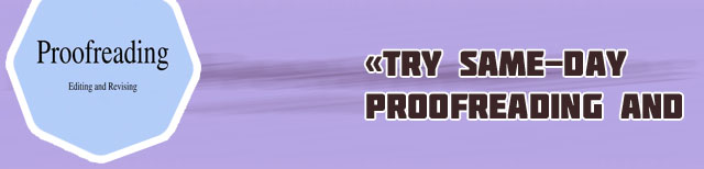 Professional english proofreading and editing services