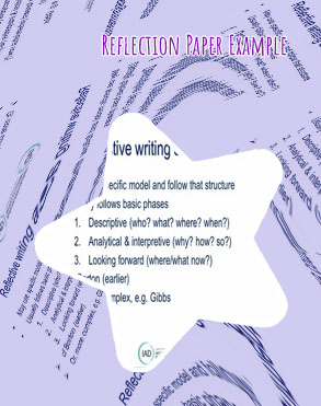 Reflective writing examples university