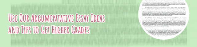 Simple argumentative essay