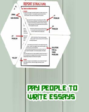 Write student essays for money