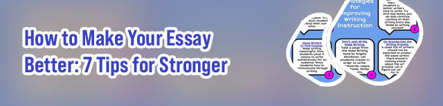 Writing improvement essay